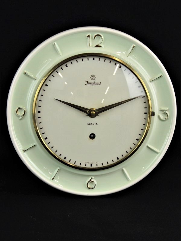 Mechanische Junghans Exacta keukenklok 1958 Kringwinkel